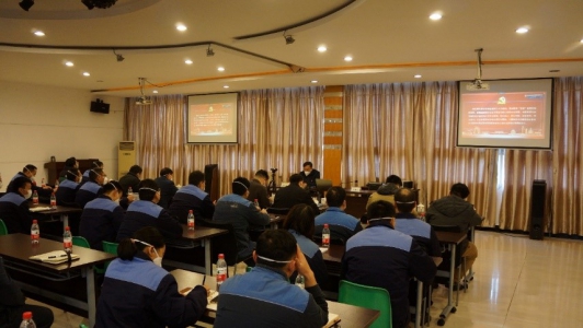 重慶水務(wù)環(huán)境集團(tuán)黨委副書記、總經(jīng)理曲斌到三峰環(huán)境開展黨的二十大精神宣講